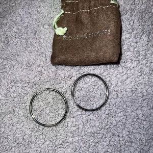 NWOT Ross Simons Sterling Silver Endless Hoops